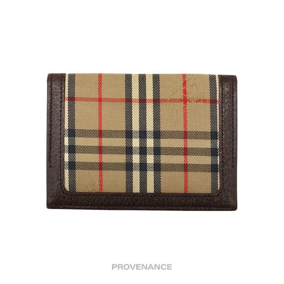 🔴 Burberry ID Card Wallet - Nova Check - Picture 2 of 7